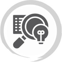 Search and idea concept illustration